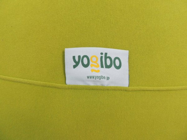 ヨギボー yogibo ドロップ DROP ビーズ 1Pソファ クッション ライムグリーン ●