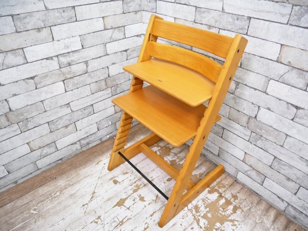 ストッケ STOKKE A/S ノルウェー ベビーチェア 状態良好 トリップトラップ TRIPP TRAPP 状態良好 新型 ピンク ステップアップ ハイチェア 子供椅子 ◇