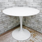 エーロ・サーリネン Eero Saarinen チューリップテーブル Tulip Table ホワイト リプロダクト品 ミッドセンチュリー ●