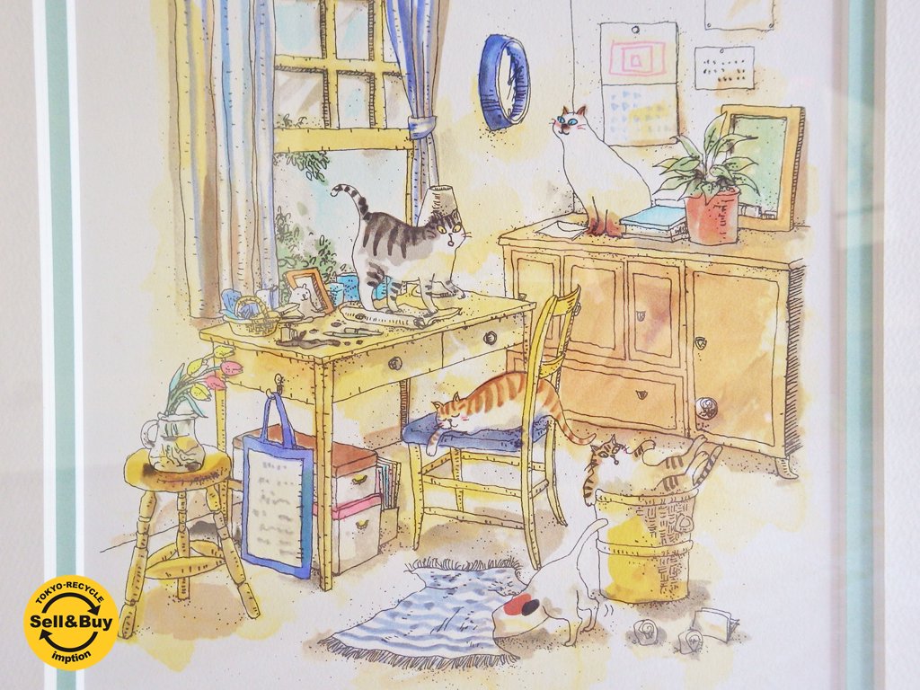 吉沢深雪 リトグラフ 『 妹の部屋 』 18/350 ♪