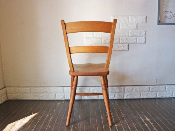 パシフィックファニチャーサービス PACIFIC FURNITURE SERVICE P.F.S キッチンチェア ストレートチェア UKアンティークスタイル  ◎