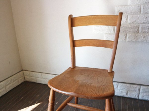 パシフィックファニチャーサービス PACIFIC FURNITURE SERVICE P.F.S キッチンチェア ストレートチェア UKアンティークスタイル  ◎