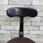 MIJL ニコルチェア NICOLLE CHAIR 60 ブラック スチール ハイチェア 専用牛革シートパッド付き ザ・コンランショップ THE CONRAN SHOP 取扱い A ●