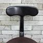 MIJL ニコルチェア NICOLLE CHAIR 60 ブラック スチール ハイチェア 専用牛革シートパッド付き ザ・コンランショップ THE CONRAN SHOP 取扱い C ●