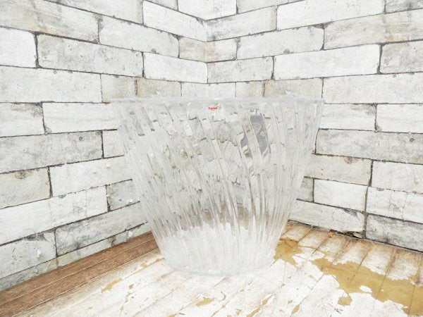 カルテル kartell スパークルL SPARKLE-L サイトテーブル クリア 吉岡徳仁デザイン ●