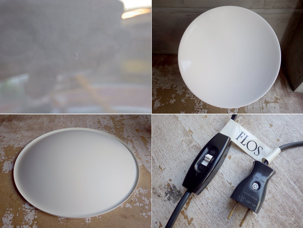 フロス FLOS タチア TACCIA テーブルランプ アキッレ・カスティリオーニ 2017年製 白熱灯器具 60W×1 口金26 定価￥291,500- ♪