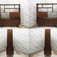 USビンテージ 木製 オープンシェルフ 大型 収納棚 飾り棚 ミッドセンチュリー ●