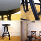 ジャーナルスタンダードファニチャー journal standard Furniture BRUGES CASTER STOOL スツール ウッド×アイアン キャスター ★