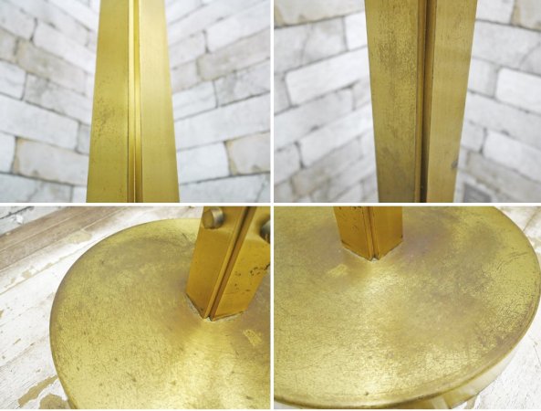 イタリア製 真鍮 Brass コートハンガー ヨーロピアンクラシカル ●