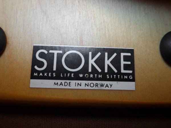 ストッケ STOKKE マルチバランス MALTI balans バランスチェア 学習椅子 レッド 北欧 ノルウェー♪