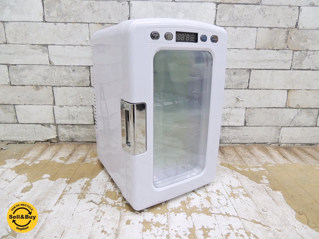 UP STORE 冷温庫 小型 冷蔵庫 車載 ポータブル 10L CH-10L ホワイト ●