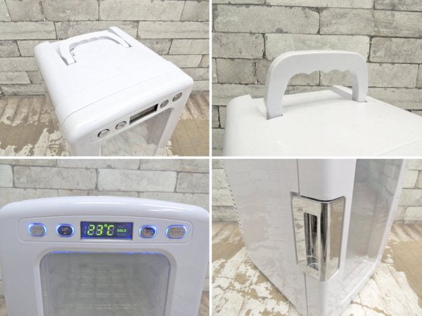 UP STORE 冷温庫 小型 冷蔵庫 車載 ポータブル 10L CH-10L ホワイト ●