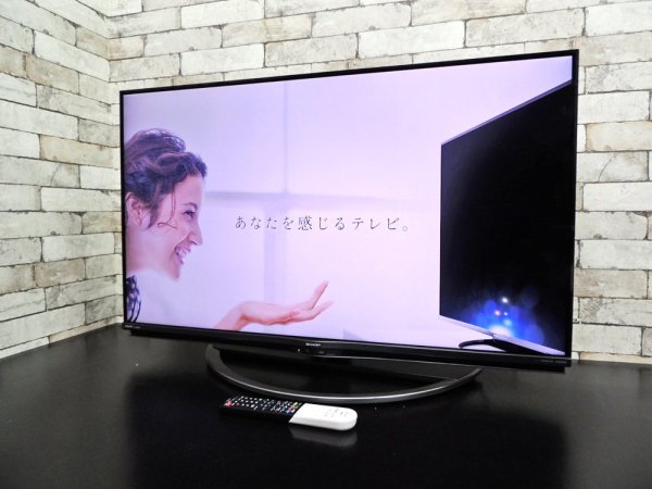 シャープ SHARP アクオス AQUOS 液晶テレビ 43インチ 2018年製 AI搭載 動画サイト再生 YouTube Netflix 4K対応 COCORO VISION ●