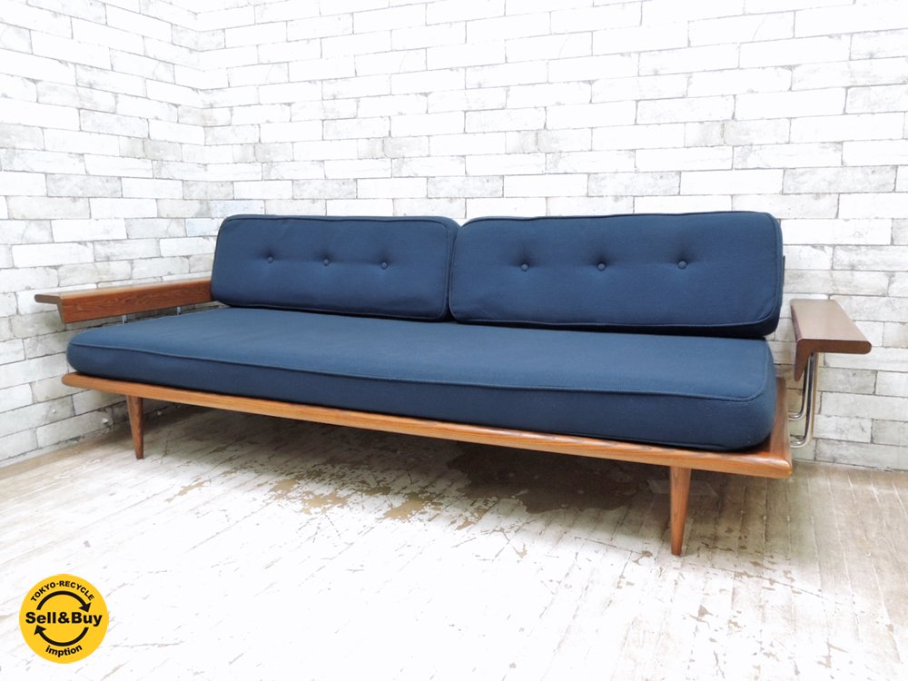 アクメファニチャー ACME Furniture カーディフ CARDIFF 3Pソファ タモ無垢材 デクレア T-4141 定価￥275,000- ●