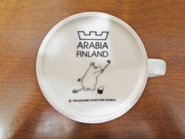 アラビア ARABIA フィンランド マグカップ ムーミンマグ ラブ LOVE 北欧食器 トーベ・ヤンソン B ◇