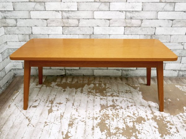 パシフィックファニチャーサービス PACIFIC FURNITURE SERVICE P.F.S. DH TEA TABLE Sサイズ ライトブラウン ナラ材 ●