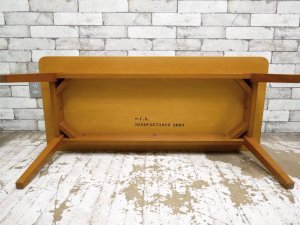 パシフィックファニチャーサービス PACIFIC FURNITURE SERVICE P.F.S. DH TEA TABLE Sサイズ ライトブラウン ナラ材 ●