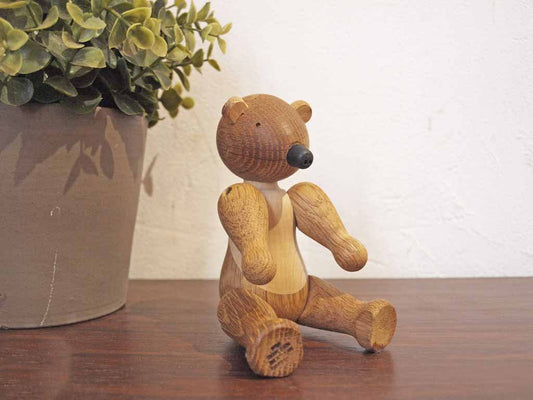 カイボイスン Kay Bojesen ベアー The Bear 木製オブジェ 現行品 元箱付 デンマーク ★