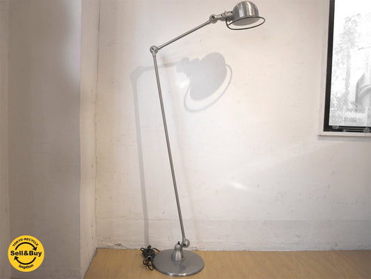 ジェルデ Jielde フロアランプ 1240 Floor Lamp ブラッシュドスチール フランス インダストリアル P.F.S取扱 ★