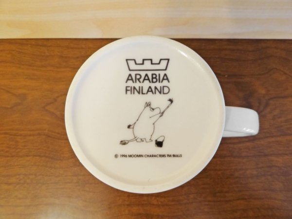 アラビア ARABIA フィンランド オフィス Office ムーミン マグカップ 1996-2002 トーベ・ヤンソン Tove Janson イエロー 廃番 希少 北欧食器 B ◇