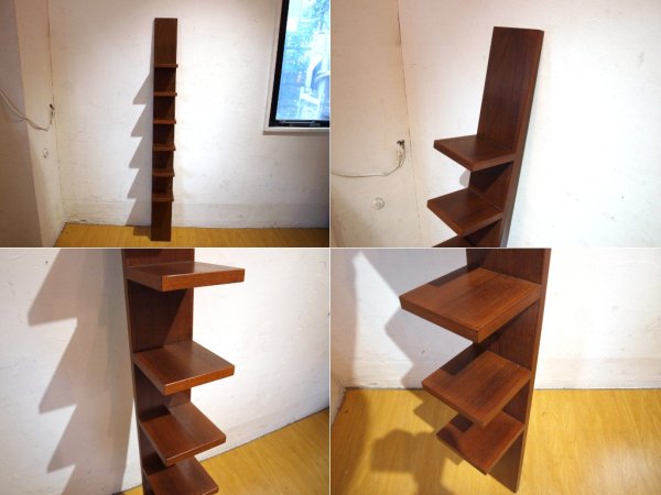 グラフ graf original furniture ナラティブ Narrative ゲタ ウォールラック Geta Wall Rack アッシュ材 CDラック ブックシェルフ 飾り棚 ★