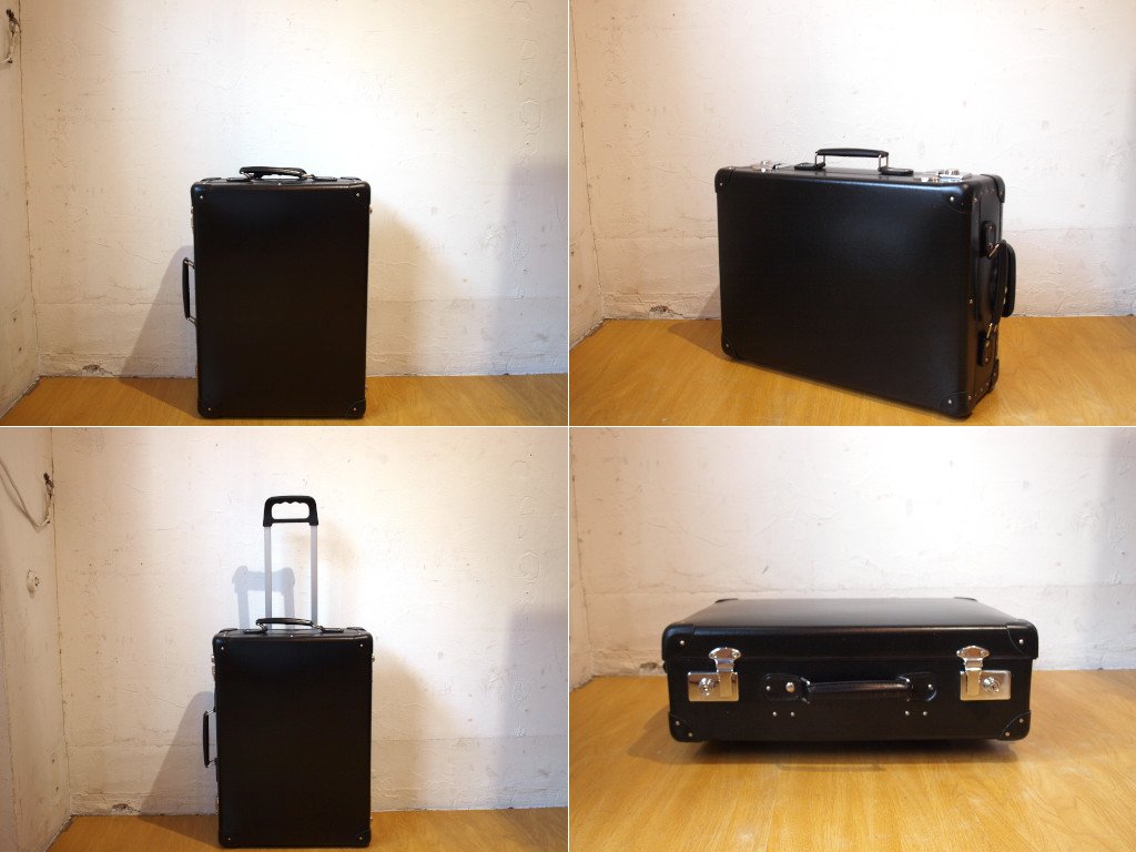 グローブトロッター GLOBE TROTTER オリジナル 21トローリーケース Trolley Case スーツケース 2輪 ブラック GTORGBB21TC ★