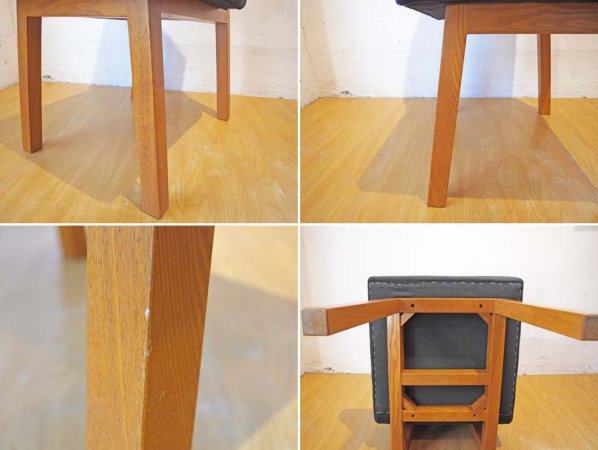 グラフ graf ナラティヴ Narrative カクタスチェア Cactus Chair アッシュ材　ダイニングチェア ネイビーファブリック 廃盤 ★