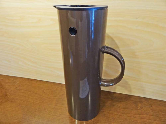 ステルトン Stelton バキューム ジャグ Vacuum Jug 1L ダークモカ ロッカーストッパー ピクニックストッパー付 エリック・マグヌッセン ERIK MAGNUSSE 状態良好 ◇