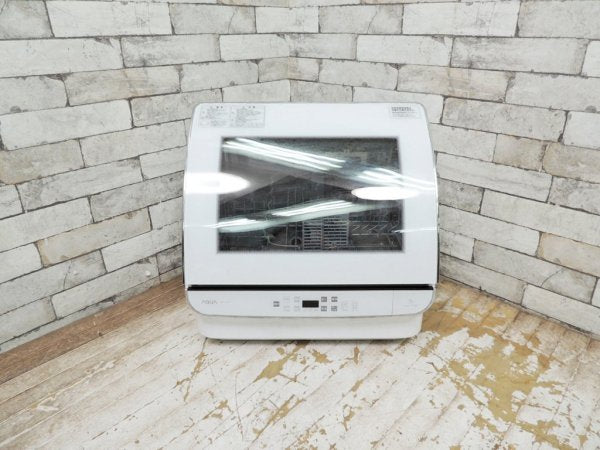 アクア AQUA 食器洗い機 食洗機 送風乾燥機能付き ADW-GM1 2019年製 ホワイト ●
