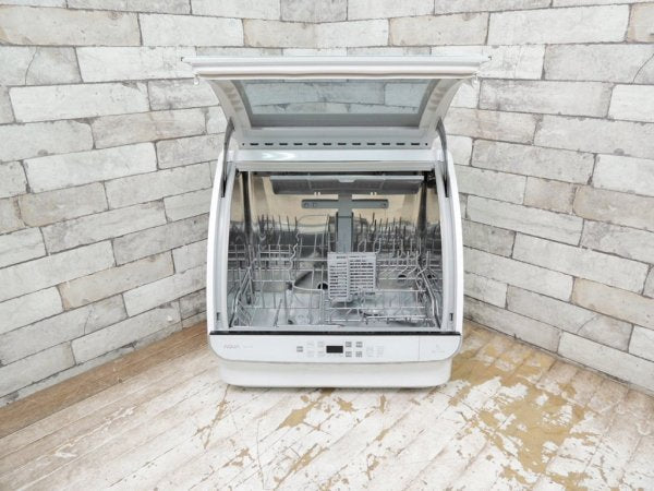 アクア AQUA 食器洗い機 食洗機 送風乾燥機能付き ADW-GM1 2019年製 ホワイト ●
