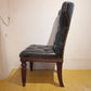 ラルフ ローレン ホーム RALPH LAUREN HOME テルフォードダイニングチェア Telford dining chair ハイバック タフテッドレザー スタッズ 希少 アメリカ ★