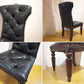 ラルフ ローレン ホーム RALPH LAUREN HOME テルフォードダイニングチェア Telford dining chair ハイバック タフテッドレザー スタッズ 希少 アメリカ ★