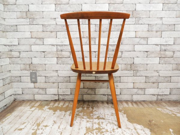 アーコール Ercol ビンテージ ボウバックチェア エルム材 UKビンテージ B ●