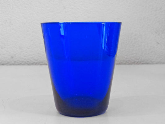 レイミューラ Reijmyre マンボ Mambo ビンテージ ガラスタンブラー ブルー 1950-60s  スウェーデン グラス 北欧ガラス ◇
