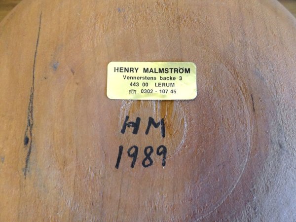 HENRY MALMSTROM フィンランド チーク無垢材 サラダボウル 北欧雑貨 ◇