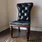 ラルフローレン ホーム RALPH LAUREN HOME ヘンレドン ダイニングチェア Telford dining chair ハイバック タフテッドレザー スタッズ 希少 アメリカ ◎