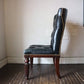 ラルフローレン ホーム RALPH LAUREN HOME ヘンレドン ダイニングチェア Telford dining chair ハイバック タフテッドレザー スタッズ 希少 アメリカ ◎