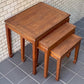 アジアン家具 木製　ネストテーブル サイドテーブル クラシカル ■