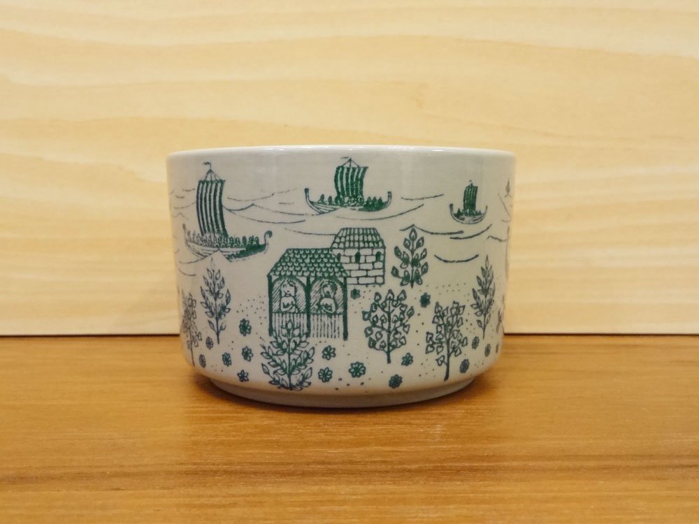 ニモール NYMOLLE デンマーク ART FAIENCE キャニスター ポット トリンケット 小物入れ Paul Hoyrup Jorgensen デザイン 北欧食器 ◇