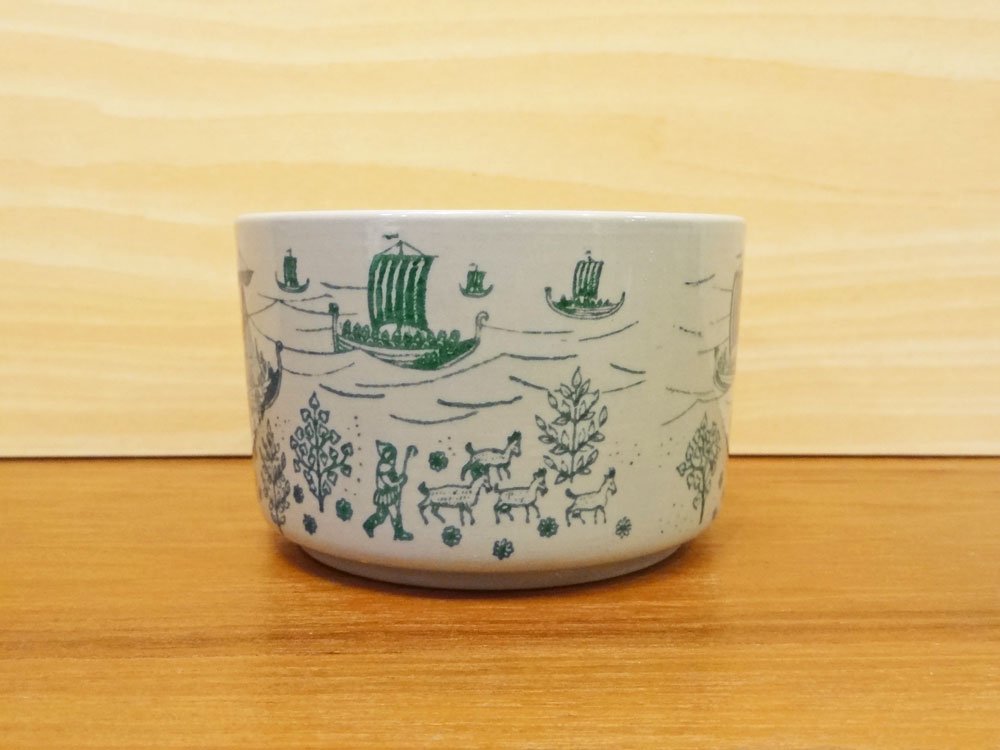 ニモール NYMOLLE デンマーク ART FAIENCE キャニスター ポット トリンケット 小物入れ Paul Hoyrup Jorgensen デザイン 北欧食器 ◇