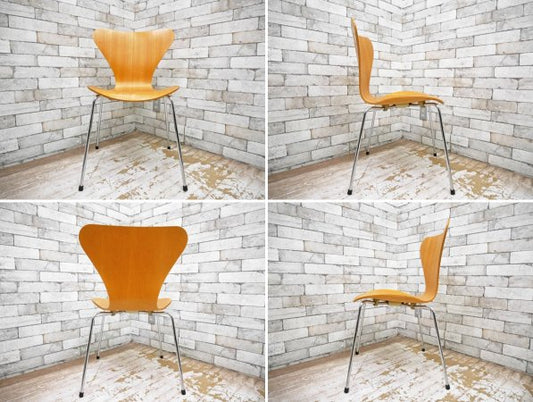 フリッツハンセン Fritz Hansen セブンチェア Seven Chair ビーチ材 アルネヤコブセン Arne Jacobsen ●