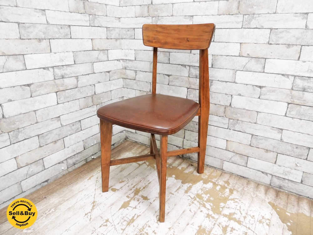 ジャーナルスタンダード journal standard Furniture シノン チェア CHINON CHAIR LEATHER 本革 ●