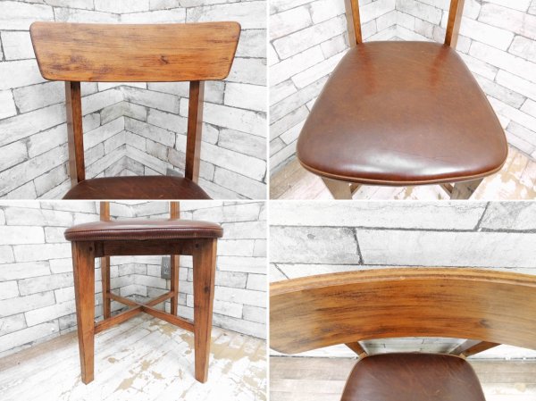 ジャーナルスタンダード journal standard Furniture シノン チェア CHINON CHAIR LEATHER 本革 ●