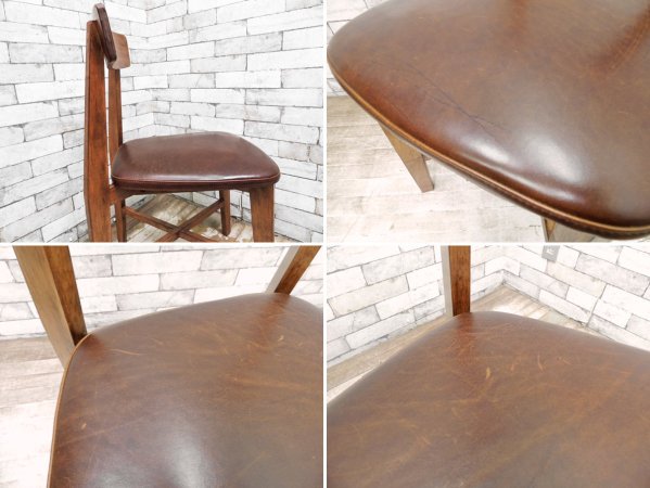 ジャーナルスタンダード journal standard Furniture シノン チェア CHINON CHAIR LEATHER 本革 ●