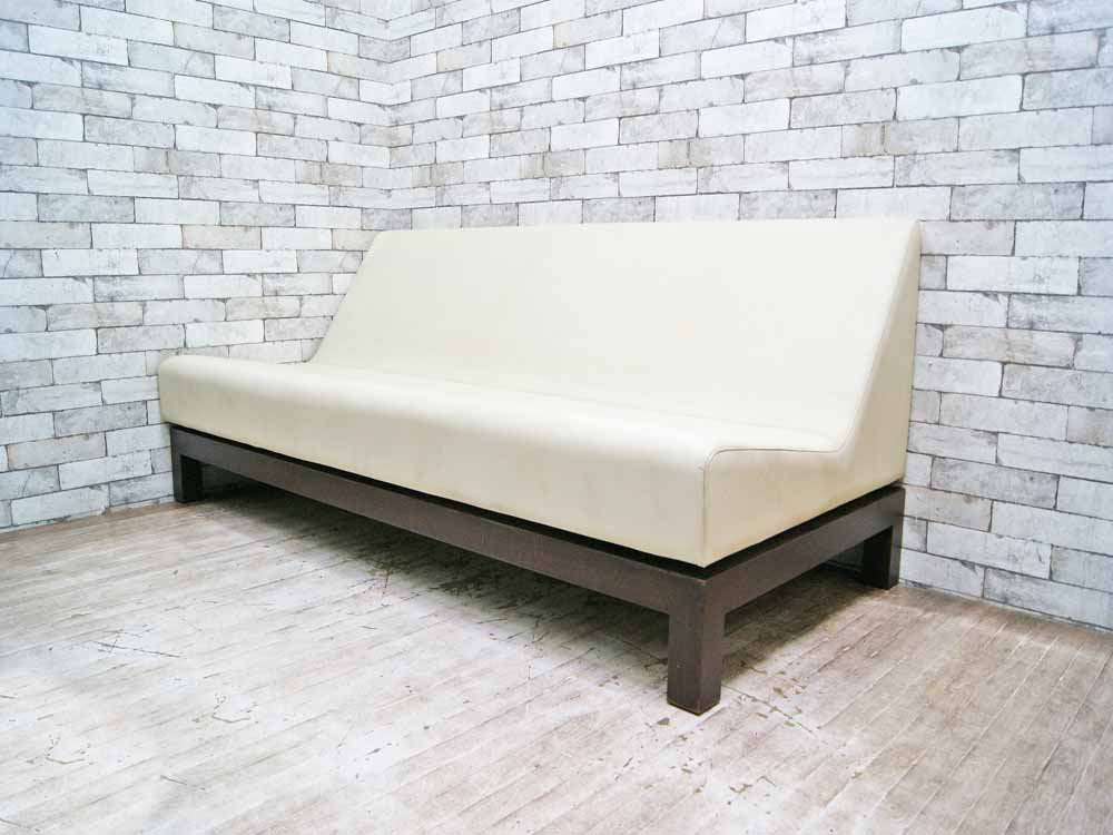 西堀晋 デザイン ヒロビロ ソファ hirobiro sofa 3シーター ●