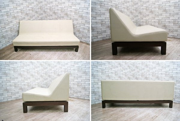 西堀晋 デザイン ヒロビロ ソファ hirobiro sofa 3シーター ●