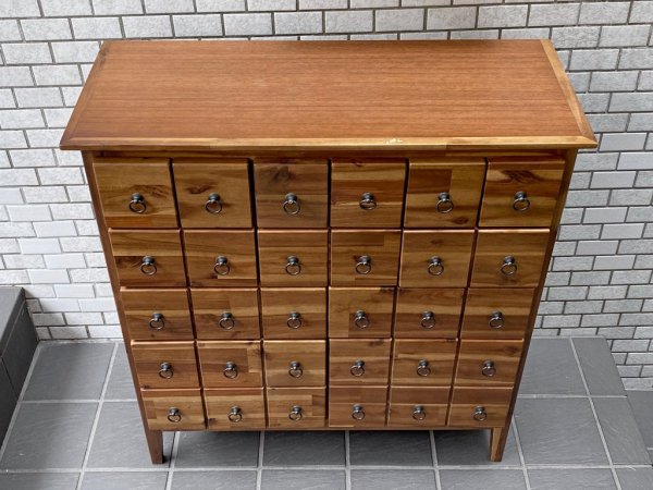 ビーユーアイファニチャー BUI Furniture ボルドー BORDEAUX コンビネーションチェスト 木製 アカシア材 薬箪笥 ■