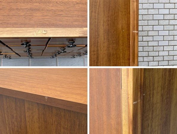 ビーユーアイファニチャー BUI Furniture ボルドー BORDEAUX コンビネーションチェスト 木製 アカシア材 薬箪笥 ■