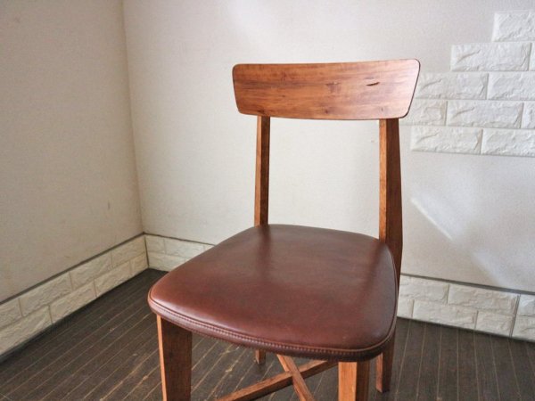 ジャーナルスタンダード journal standard Furniture シノン チェア CHINON CHAIR LEATHER 本革 ◎