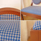 アボール ABORD　クラーク Clark ダイニングチェア 2脚セット バロックスタイル 千鳥柄 houndstooth pattern キノシタ家具 ★
